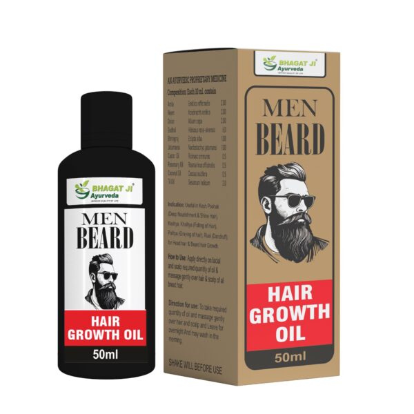 MEN BEARD HAIR GROWTH OIL